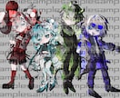 毒々しくて可愛い＆カッコいいイラスト描きます ダークカッコイイからゆめかわなイラストまでご提供できます! イメージ3