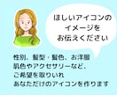 最安値！ほんわかシンプルなアイコン描きます SNSやブログに！人物・ペット・小物を無料追加OK イメージ2