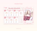 あなただけの予定表を作成します ✦Vtuber様におすすめ！世界観、個性を丁寧にデザイン✦ イメージ6