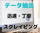 サイトからデータ抽出（スクレイピング）を行います 効率的にサイトからデータを収集して業務改善！ イメージ1