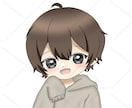 最短即日納品！萌え袖パーカー量産イラスト描きます SNS等のアイコンなどの使用可！ イメージ2
