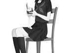 立ち絵や一枚絵作ります 可愛い系・きれい系のイラスト描きます イメージ3