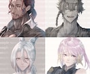 用途にあったイラストお描きします SNSアイコンやTRPG用の立ち絵などに！一枚絵も対応可！ イメージ2