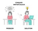 コンテンツ記事の制作の悩みを解決します 記事や動画などを作成したいけど、どうしたら良いかわからない人 イメージ1