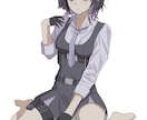 ダークな雰囲気のアニメ塗りイラストを作成します エッジの効いたアニメ塗りであなたの『世界観』を魅せる一枚を。 イメージ6