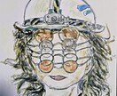 人物画、風景画を描きます 和風テイスト、色合いが得意です。 イメージ1
