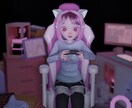 プロがオリキャラのデザイン考案+モデリングします あなただけのオリジナルキャラクターを2dと3dで制作！ イメージ1