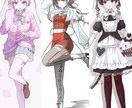 立ち絵お描きします キャラデザOK！かわいいイラストお描きします！ イメージ1
