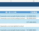 Web情報を調査しExcel・CSVに整理します 公開Web情報を検品済みデータで納品します イメージ2