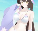 かわいいキャラクターイラストを制作します 女性キャラクターのイラストやアイコン制作を行います！！ イメージ3