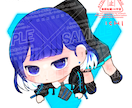 商用利用可★可愛いオーダーメイドキャラ作成します 配信用オリキャラなど☆ミニキャラ･SDキャラも イメージ3