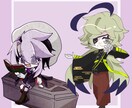 もちっとかわいいイラスト描きます 商用利用可のミニキャラ&立ち絵達！アイコンやグッズにどうぞ！ イメージ4