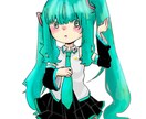 歌ってみた動画サムネやアイコンイラスト提供します ご希望に寄り添い理想を形に！多彩な表現でお応えします！ イメージ9