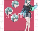 TRPG・ゲーム等でご利用出来る立ち絵を作成します «~9月まで期間限定セール»【TRPG・ゲーム】立ち絵制作 イメージ7