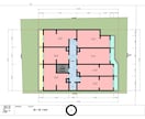 東京都内　賃貸マンションのボリューム設計をします 日影、天空率を駆使した設計をします イメージ1
