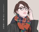 SNS・副業用に◎上品な大人女性アイコン描きます 写真NGでも信頼感UP／キレイめ・知的なリアル寄りイラスト イメージ7