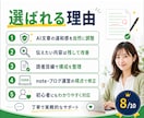 AI・note記事を自然にリライトします AIっぽさ・読みにくさ・構成ズレを整え、自然な文章にします イメージ8