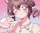 平成レトロポップなイラスト描きます レトロでポップなバストアップを描きます！ イメージ2