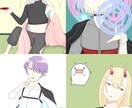 イラスト描きます CoC、TRPG立ち絵、動画、配信サムネに！ イメージ2