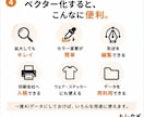 ロゴ・画像を綺麗なAiデータにします JPG・PNG・生成AI画像をIllustratorデータへ イメージ4