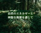 自然のエネルギーを通じて必要なメッセージ届けます 自然のエネルギーを感じたいあなたへ―セイクレッドデスティニー イメージ3