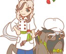 動画などの立ち絵(背景付き)描きます ちょっとした絵の素材が欲しい時、お手伝いいたします イメージ2
