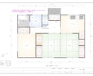 旅館などの既存図面起こし、設備系統図などを描きます 評価⭐︎5.0　返信やや遅めですが成果物は綺麗な方と思います イメージ8