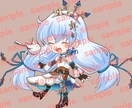 デフォルメキャラ、動物イラスト描きます かわいいSD(ちび)キャラ、動物キャラクターをお描きします! イメージ8