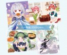 とってもかわいいキャラクターイラスト描きます 立ち絵！ミニキャラ！1枚絵！ゆるきゃら！グッズ！ イメージ8