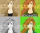 SNS各種アイコン画像作製します☆ます SNS用のアイコン作成ご希望の方にオススメです☆ イメージ1