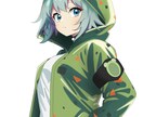 可愛い女の子のイラストの制作を承っております カッコ可愛いそんな女の子を描きます！！！ イメージ4