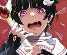 一枚絵イラストなど描きます 男女どちらでもかっこよく可愛く描きます！ イメージ1