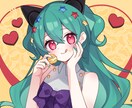 動画サムネイル用イラストを描きます 歌ってみた・オリジナル曲等のイラストが欲しい方に！ イメージ1