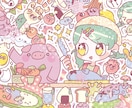 ポップで可愛らしいイラストお描きします イメージをいただいてイラストお描きします！！ イメージ10
