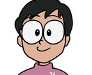 F風アイコン作ります アニメ塗りのアイコン、かわいい、ユニークなアイコンです イメージ1