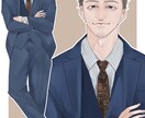 全身オリジナルイラスト描きます デザインも一緒に考えさせていただきます！ イメージ2