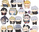 デフォルメイラストを描きます 一律2000円最短当日納品可能⭕️最大4人まで イメージ1