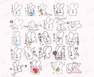 LINEスタンプ作成します ゆるくてかわいいLINEスタンプを作成します♡ イメージ4