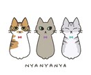 猫ちゃんの似顔絵イラストお描きします アイコンや自分用のグッズなどにどうぞ！ イメージ5