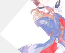 一枚絵作成いたします 綺麗系の透明感のある絵柄でイラストを描きます！ イメージ4