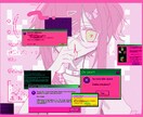 ちょっぴりダークでキャワなイラストを作成します 病み/ゆめかわイラストそんなキャワなイラストを作ります♡ イメージ4
