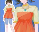 1枚絵などのイラストを制作します 1枚絵や、MVイラストなどを制作します イメージ3