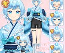 Vtuberデザイン＆モデリング全工程承ります 企業Vtuberレベルのクオリティです！ イメージ5