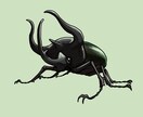 SNSアイコン用昆虫イラスト制作します あなたのお好きな虫、描きます！ イメージ4