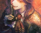 商用可◎厚塗り風のキャラクター、一枚絵を制作します 男女キャラ/背景/アイコン/MV絵/配信サムネ/歌ってみた イメージ9