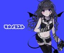 可愛いイラストやキャラクターの全身イラスト描きます アイコンにピッタリの可愛い女の子のイラストを描きます イメージ3