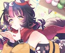 可愛いイラスト描きます 似顔絵・歌ってみた・立ち絵・キャラクターデザインなど イメージ1