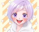パッと目を惹くアイコン描きます 可愛らしいアイコンで一味違うアカウントを作りましょう！ イメージ2
