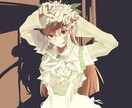 サムネ、アイコン、基本どんなキャラ絵にも対応します 様々なアングルのイラストやサムネイルやアイコン用イラストなど イメージ1