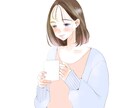 商用利用可＊シンプルお洒落カットイラスト制作します SNSや商品パッケージ、サムネやHP、ブログなど用途色々 イメージ3